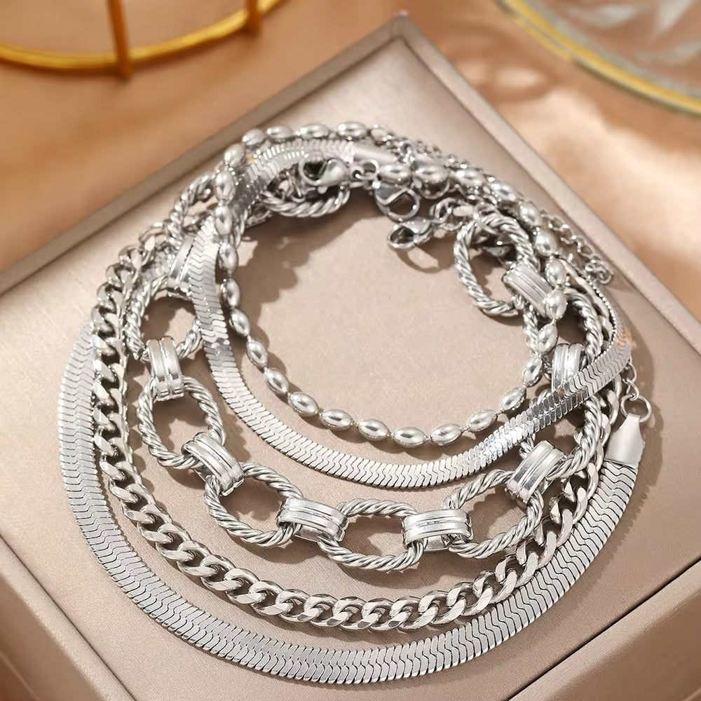 GlamFive™ Prachtige 5-delige Armband Set Voor Vrouwen