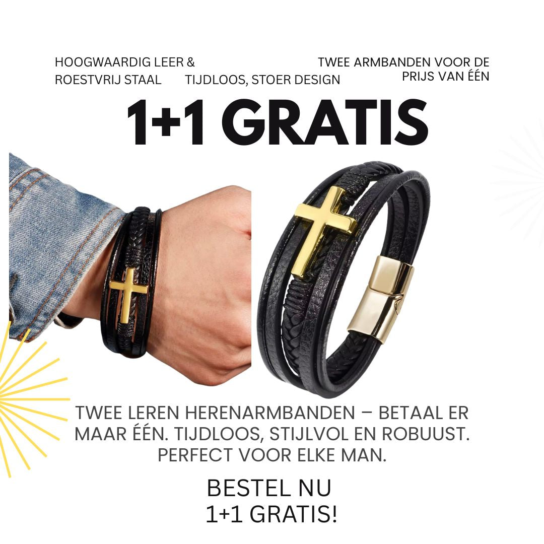 Twee Tijdloze Armbanden voor de Prijs van Eén