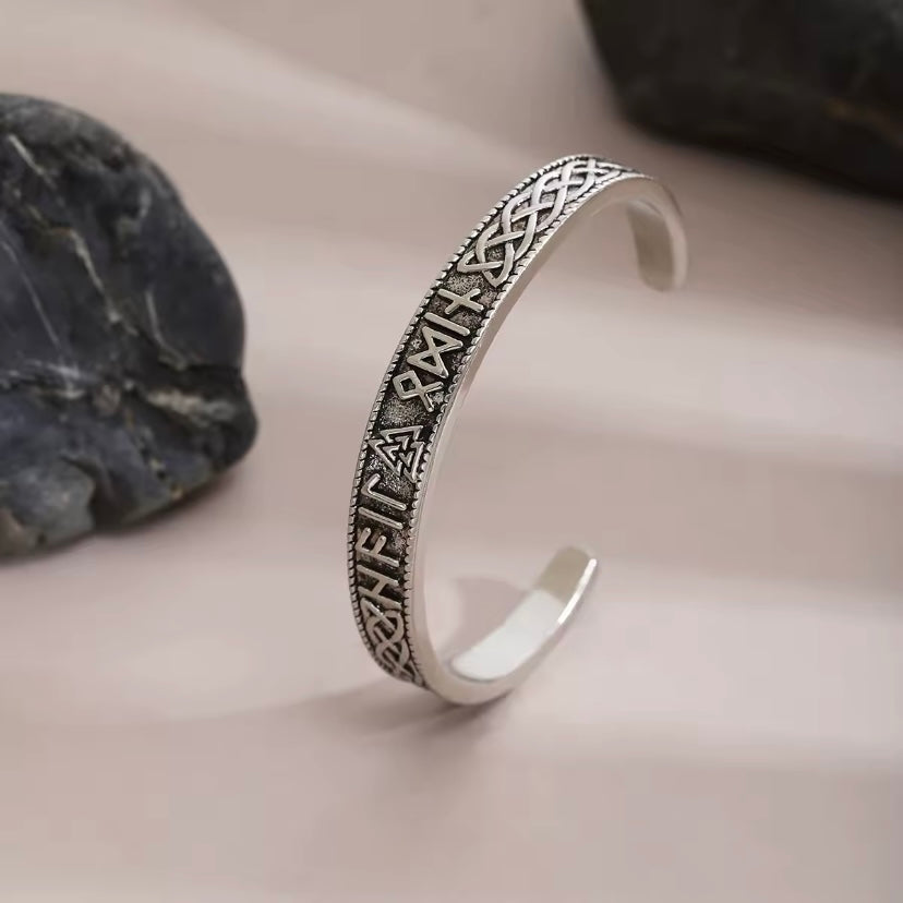 Viking Retro Keltische Rune Hammer Open Armband