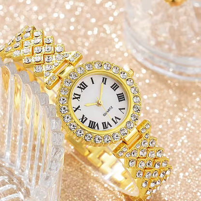 Elegant Vrouwenhorloge met Geschenkdoos – Perfect voor Valentijnsdag Cadeau