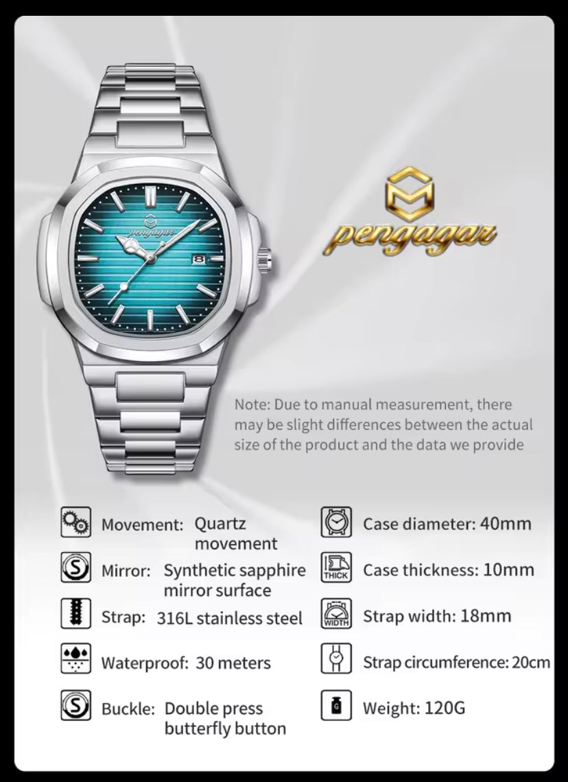 Paazomu - Luxe Heren Horloge