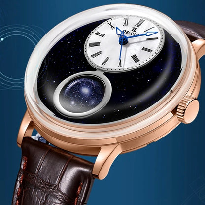 OBLVLO SCM-STARS Horloge – Starry Sky Design & 24-Uurs Display | Luxe & Uniek