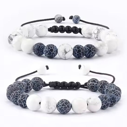 Paasaanbieding: Verstelbare Armband met 8mm Natuurlijke Tijgeroog Kralen – Luxe Sieraden voor Mannen en Vrouwen