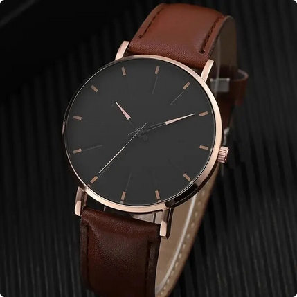 Simplicité sophistiquée avec nos montres à quartz pour hommes 