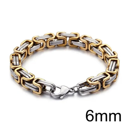 UrbanSteel armband in goud met luxueus Dubai Ketting design