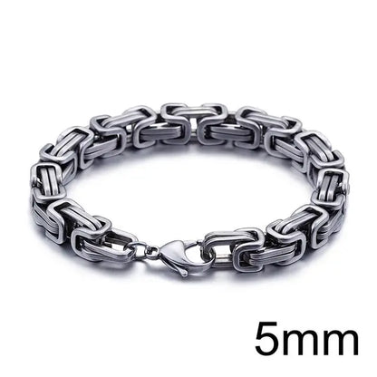 UrbanSteel armband in zilver met luxueus Dubai Ketting design