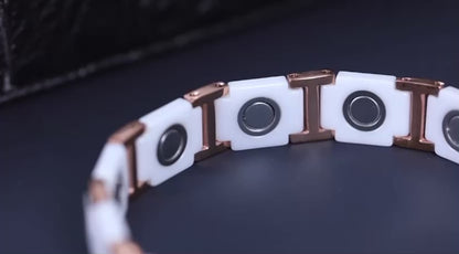 Brothers® Keramische Titanium Armband (wit)