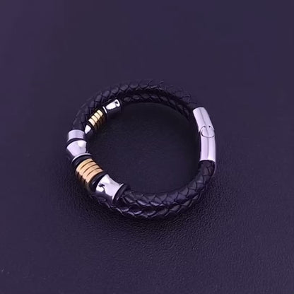 Charme Lederen Armband Z - 23/25 cm